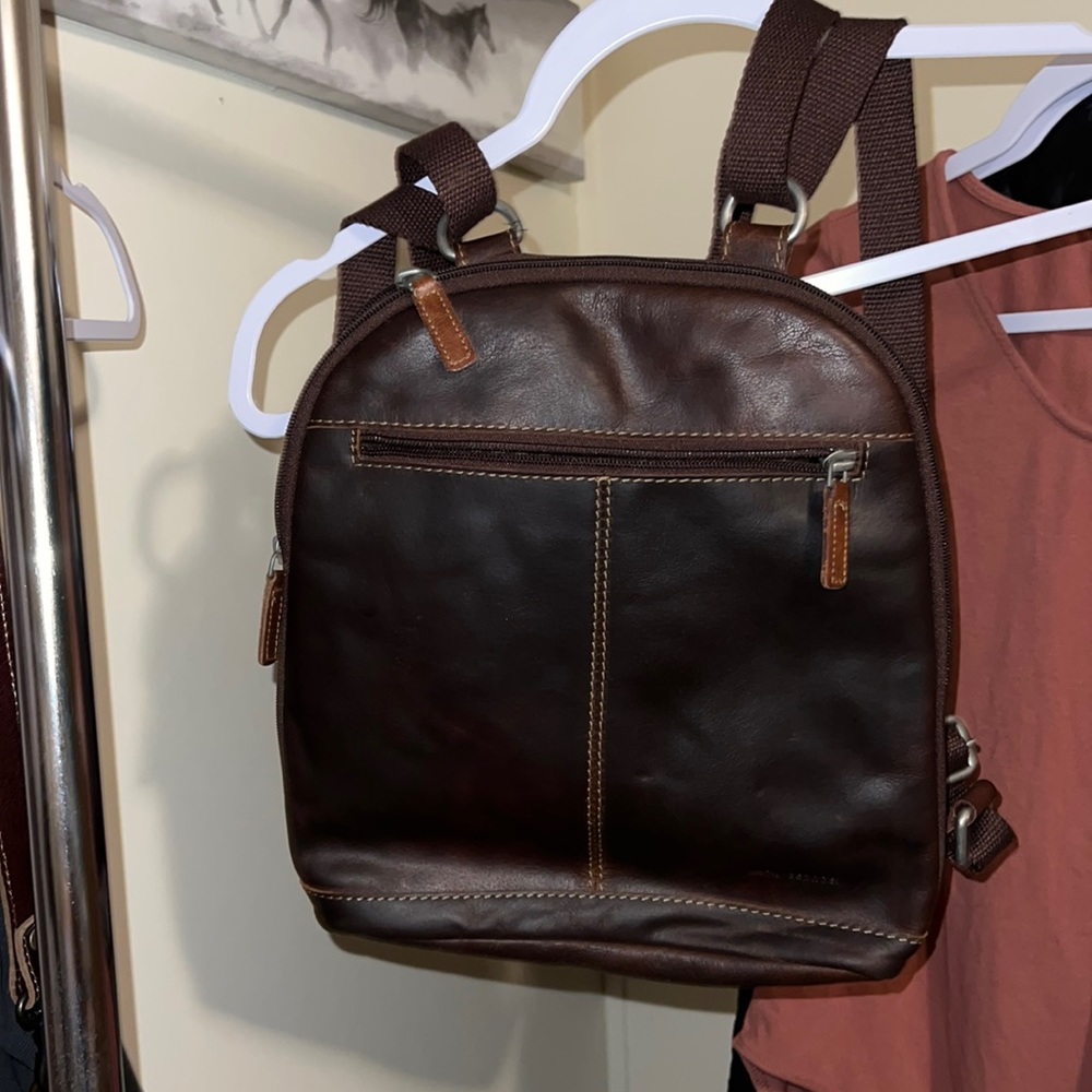 Jack George’s backpack.